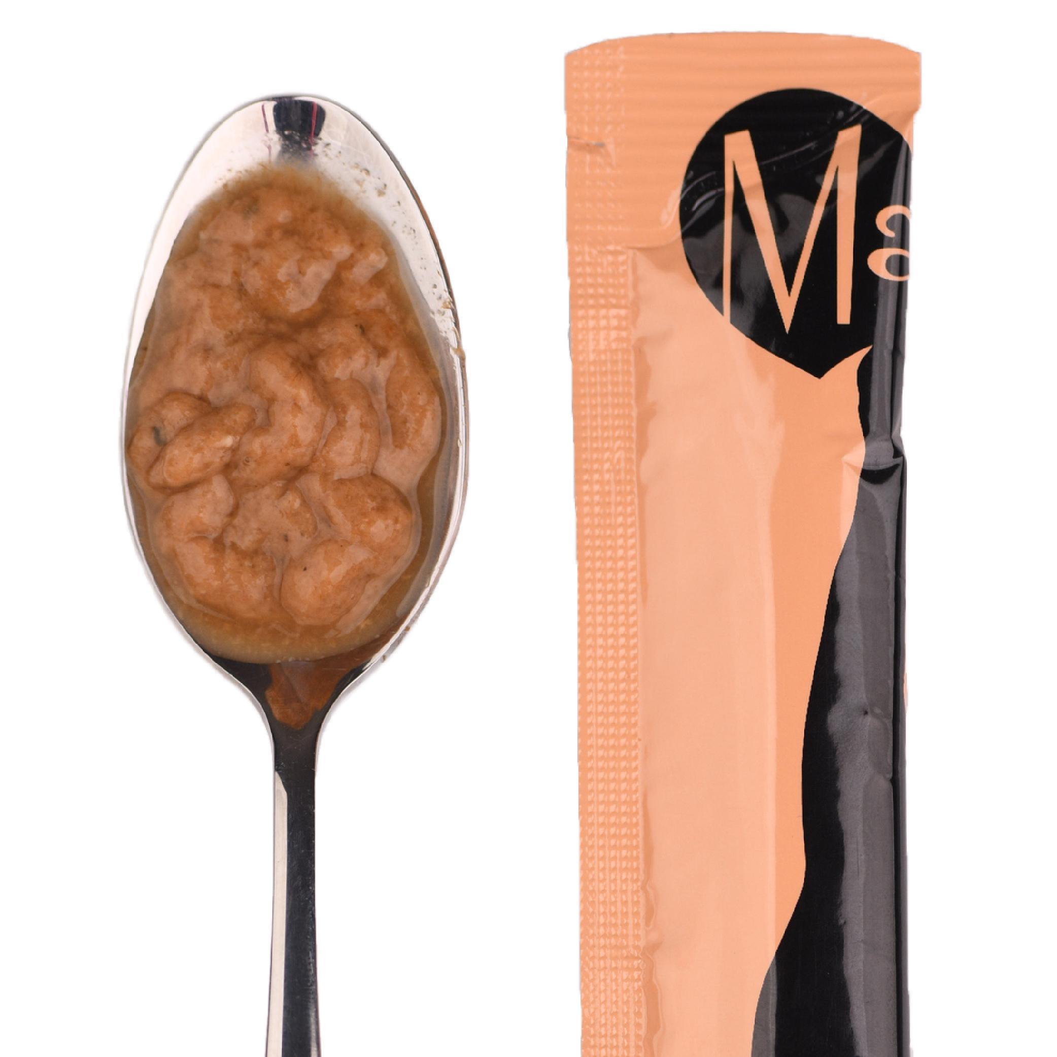 Ласощі кремові для котів Mavsy Creamy superfood SALMON AND TUNA FILLET WITH ALFALFA AND SPLASHED OF CATNIP FOR CATS, 15 г/5 шт. - фото 3 Ласощі кремові для котів Mavsy Creamy superfood SALMON AND TUNA FILLET WITH ALFALFA AND SPLASHED OF CATNIP FOR CATS, 15 г/5 шт. - фото 3