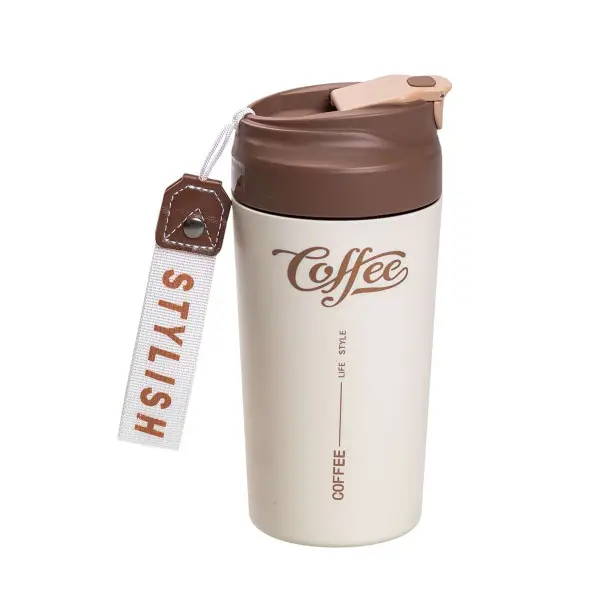Термочашка Coffee YIWU з керамічною колбою та коспусом з нержавіючої сталі 480 мл Коричневий (147-107-HP-14-14BR) - фото 2 Термочашка Coffee YIWU з керамічною колбою та коспусом з нержавіючої сталі 480 мл Коричневий (147-107-HP-14-14BR) - фото 2