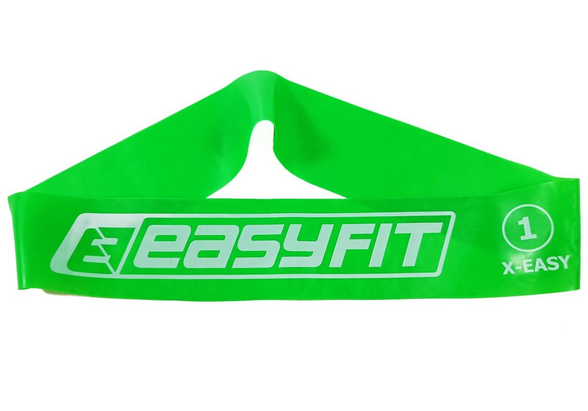 Резинка для фитнеса EasyFit №1 Зеленый (EF-1812-1)