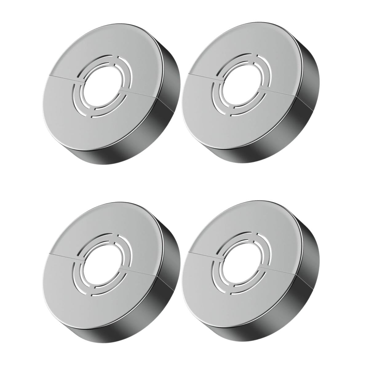 Накладки круглі PipeHeiw розбірні для декорування сумішей 21 мм 26 мм 32 мм 4 шт.