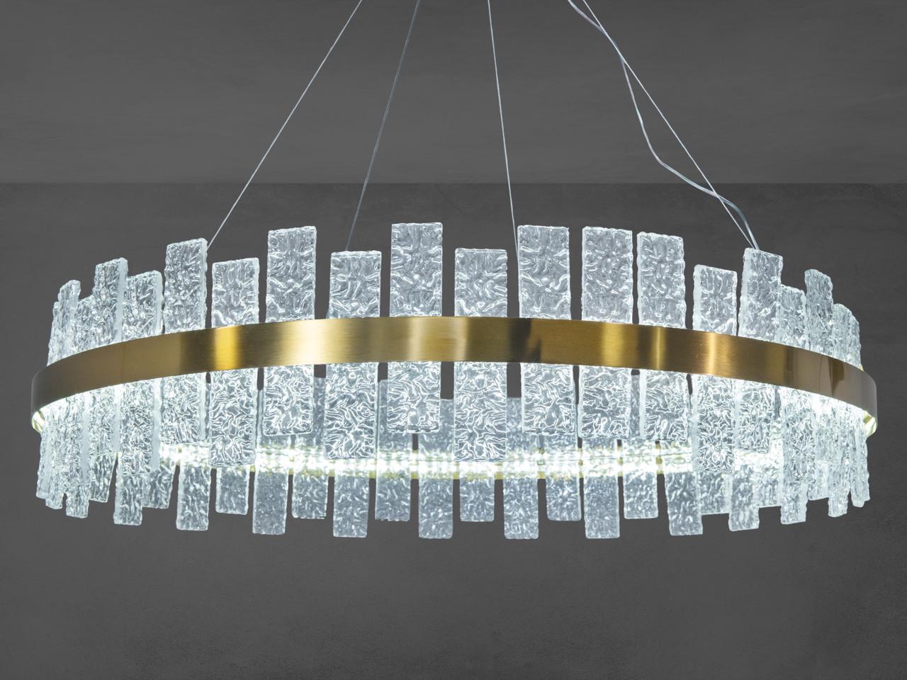 Люстра с хрусталем 828-800BR регулируемая высота для гостиной (2671035008) - фото 3 Люстра с хрусталем 828-800BR регулируемая высота для гостиной (2671035008) - фото 3