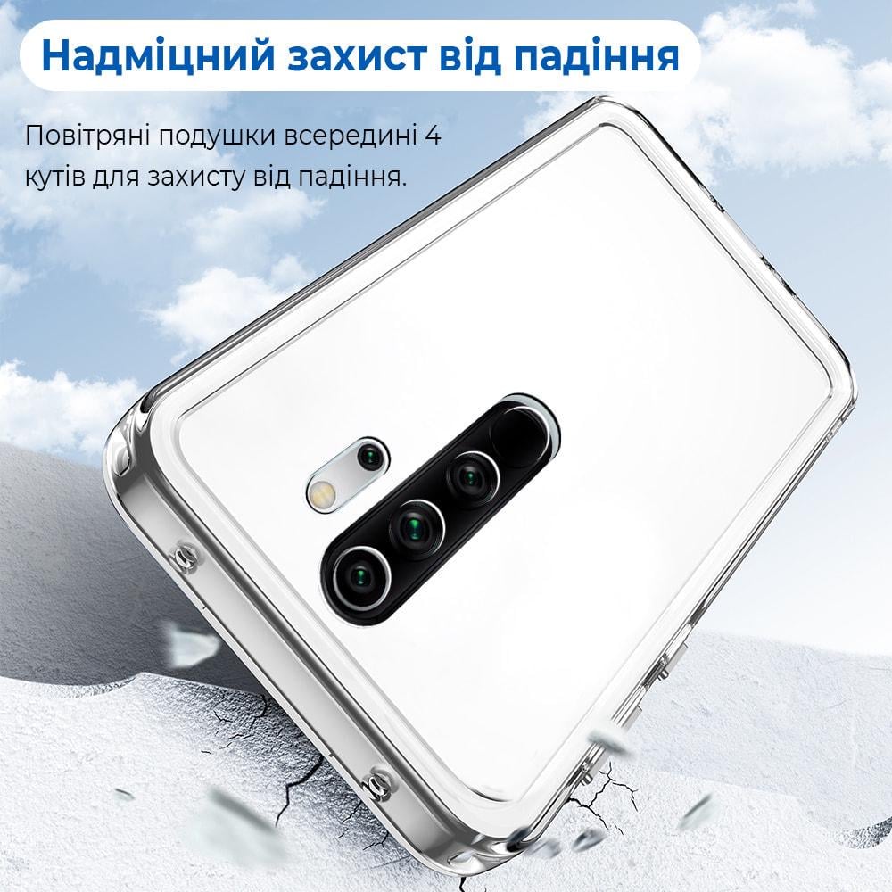 Силиконовый чехол Space Xiaomi Redmi Note 8 Pro (прозрачный) (35383) - фото 3 Силиконовый чехол Space Xiaomi Redmi Note 8 Pro (прозрачный) (35383) - фото 3