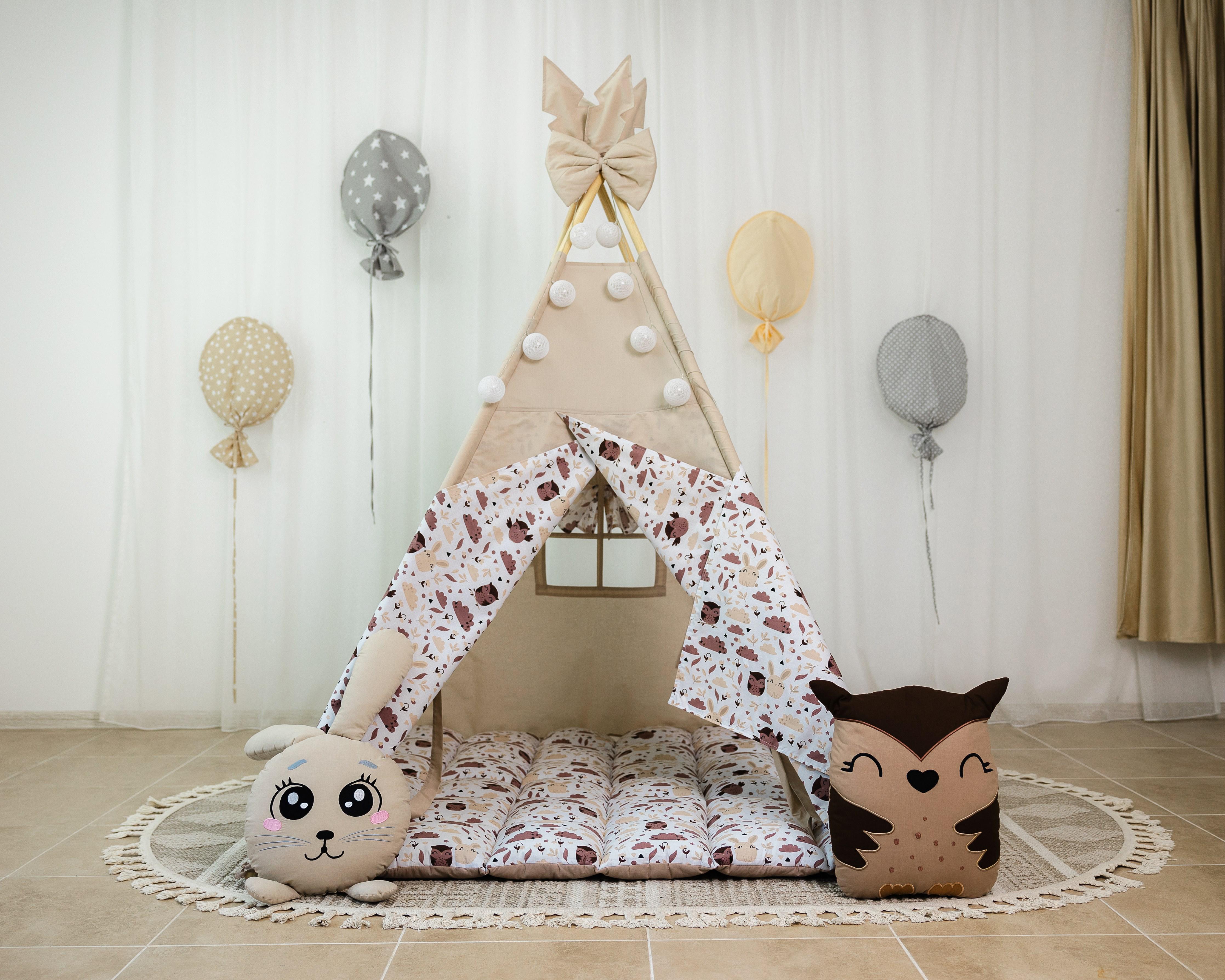 Вігвам дитячий Затишне гніздечко Бон Бон (0002231) - фото 3 Вігвам дитячий Затишне гніздечко Бон Бон (0002231) - фото 3