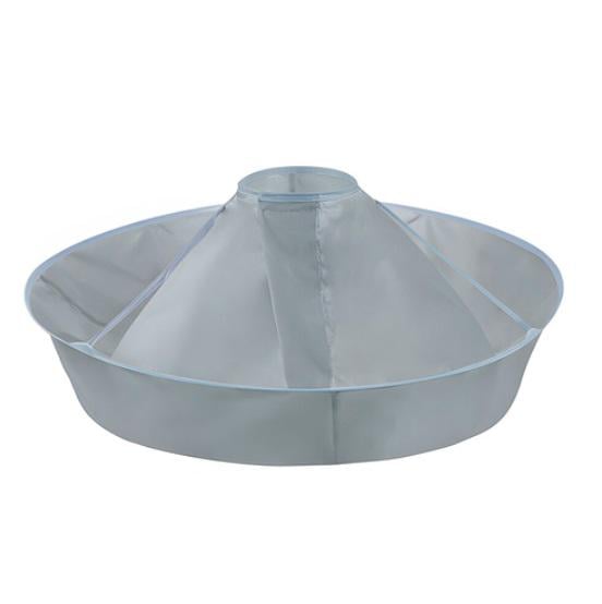 Накидка-парасолька для стрижки волосся дихаюча складана нейлон 50 см Grey (1d564084) Накидка-парасолька для стрижки волосся дихаюча складана нейлон 50 см Grey (1d564084)