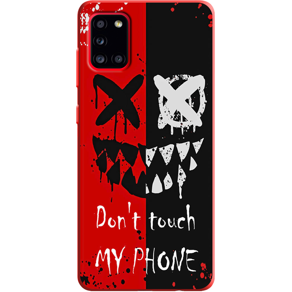 Чехол BoxFace Samsung A315 Galaxy A31 Bad Smile Красный силикон (39470-up2468-39892)