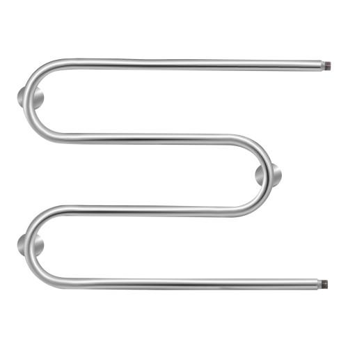 Водяной полотенцесушитель Lidz Snake CRM D25х1/2" 500x700