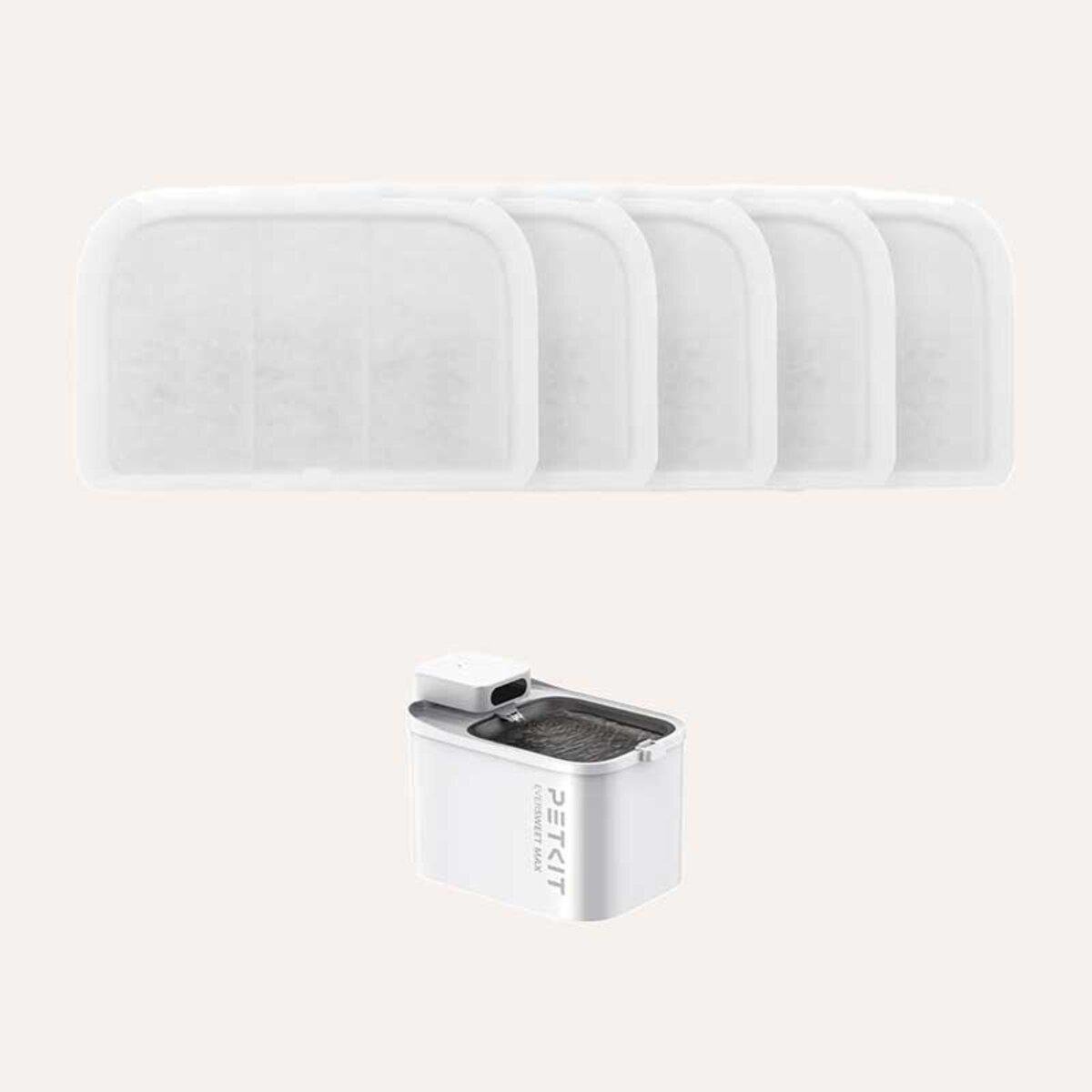 Фільтри для очищення води PETKIT Eversweet Max Filter Unit Rect 5 шт. (P4171) - фото 3 Фільтри для очищення води PETKIT Eversweet Max Filter Unit Rect 5 шт. (P4171) - фото 3