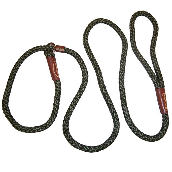 Поводок-удавка для собак Coastal for Hunting Dogs Braided Rope 1х1,8 м Зеленый (76484336065)