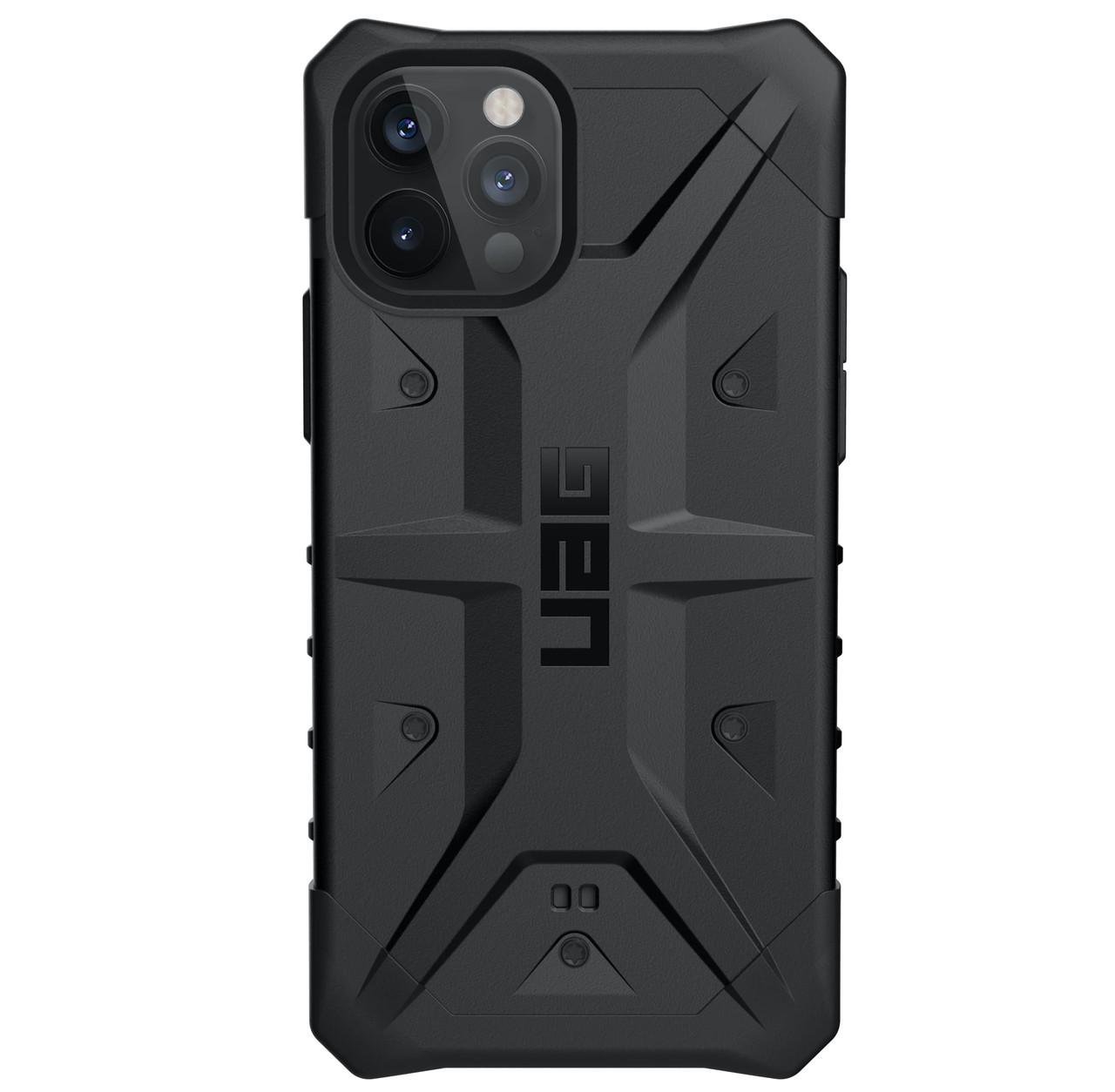 Противоударный чехол-накладка UAG Pathfinder Case for iPhone 12 Pro Max, Black - фото 1