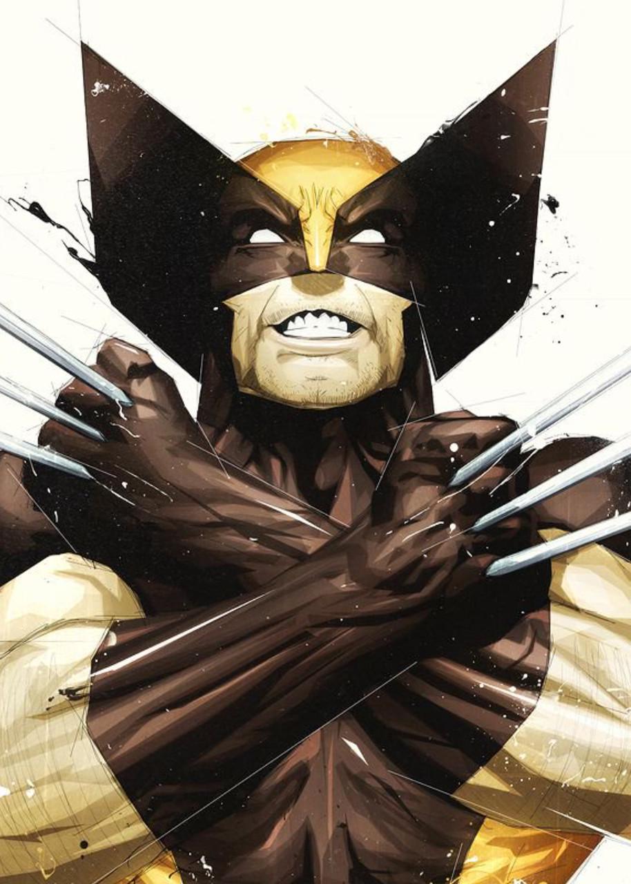 Картина GeekLand Wolverine графика (WR.09.020)
