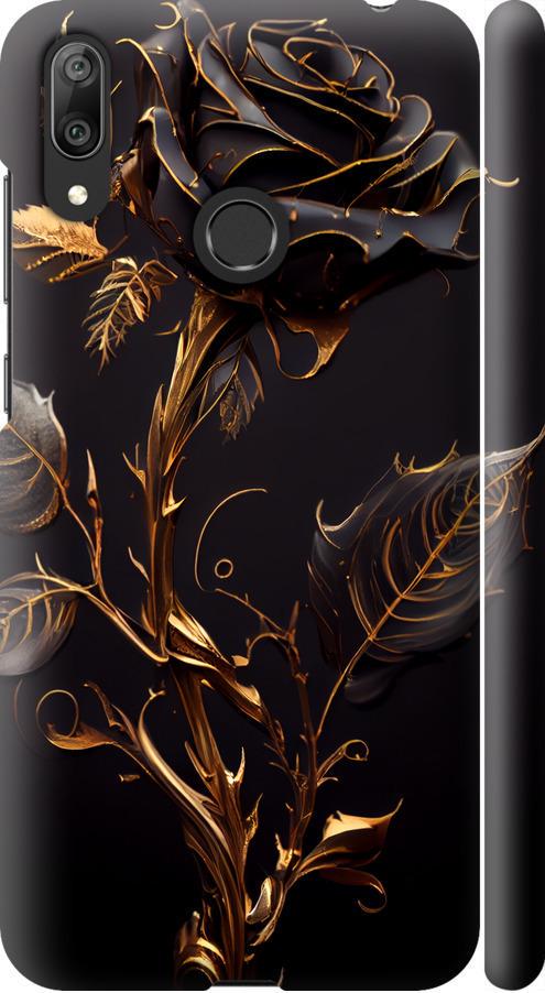 Чехол на Huawei Y7 2019 Роза 3 (5552m-1638-42517)