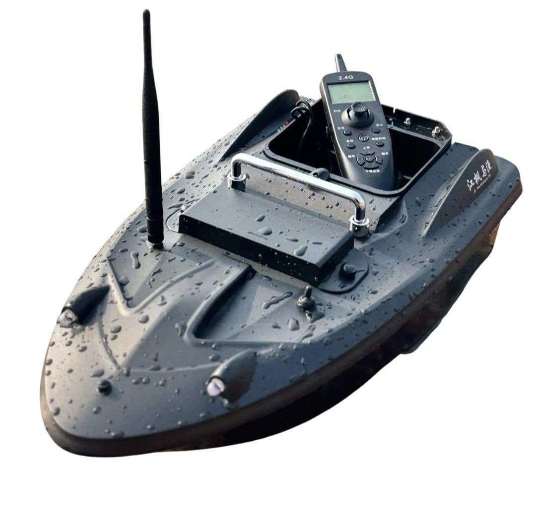 Лодочка для рыбалки с GPS 40 точек дальность 300 м АКБ 12000 мАч груз 1 кг автовозврат Лодочка для рыбалки с GPS 40 точек дальность 300 м АКБ 12000 мАч груз 1 кг автовозврат