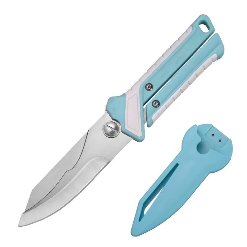 Кухонные ножницы для мяса и рыбы Steel Pale универсальные Blue (36173775)