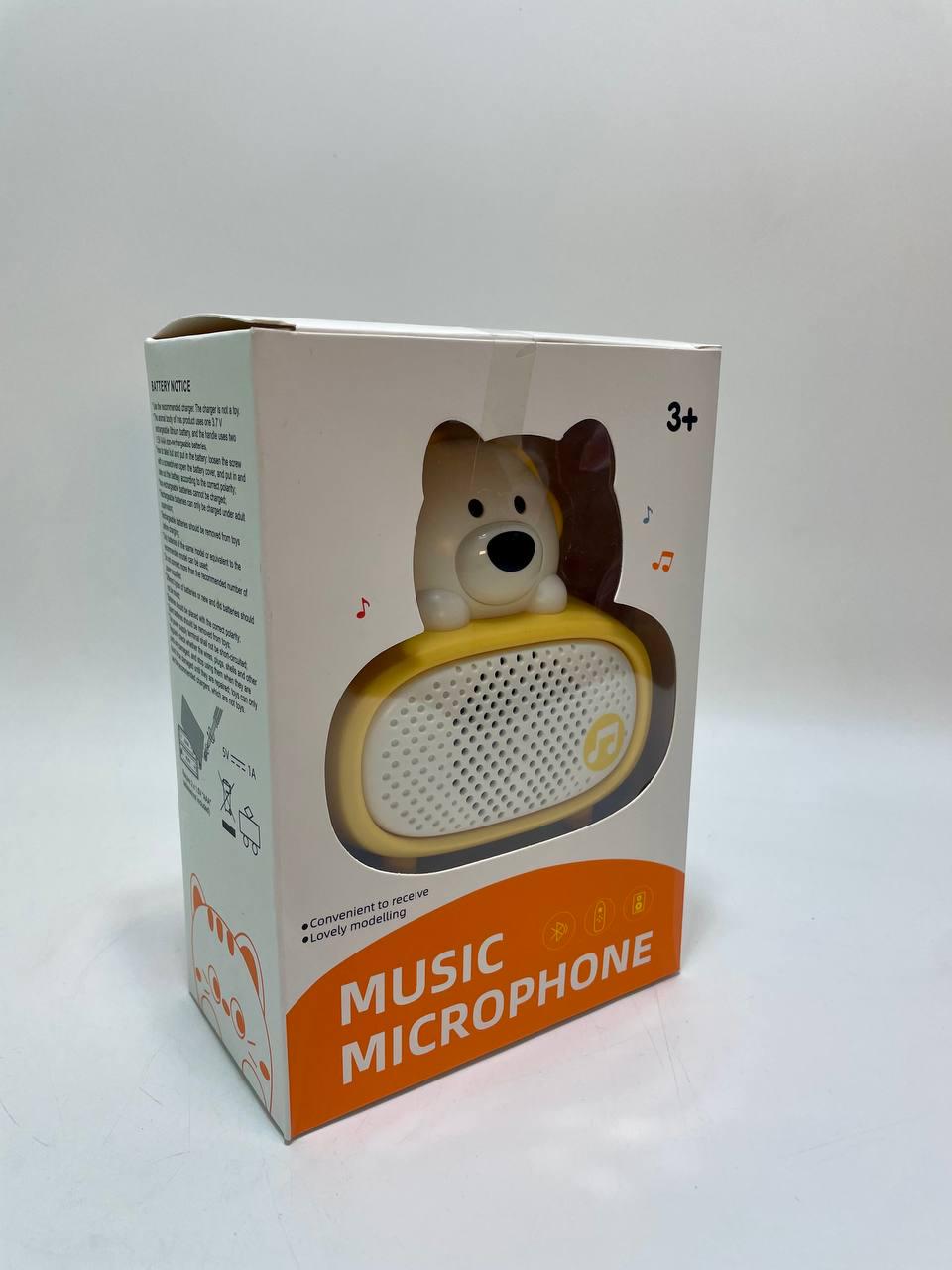 Микрофон колонка мелодии/песни/фразы/подсветка/USB-кабель/в коробке - фото 2 Микрофон колонка мелодии/песни/фразы/подсветка/USB-кабель/в коробке - фото 2