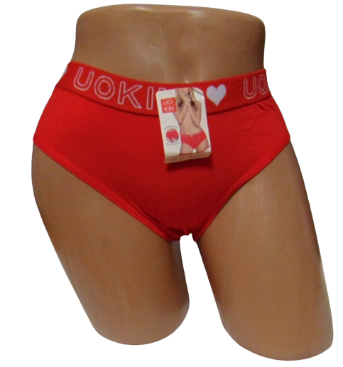 Трусы Uokin 6933 с широкой резинкой 2XL Красный