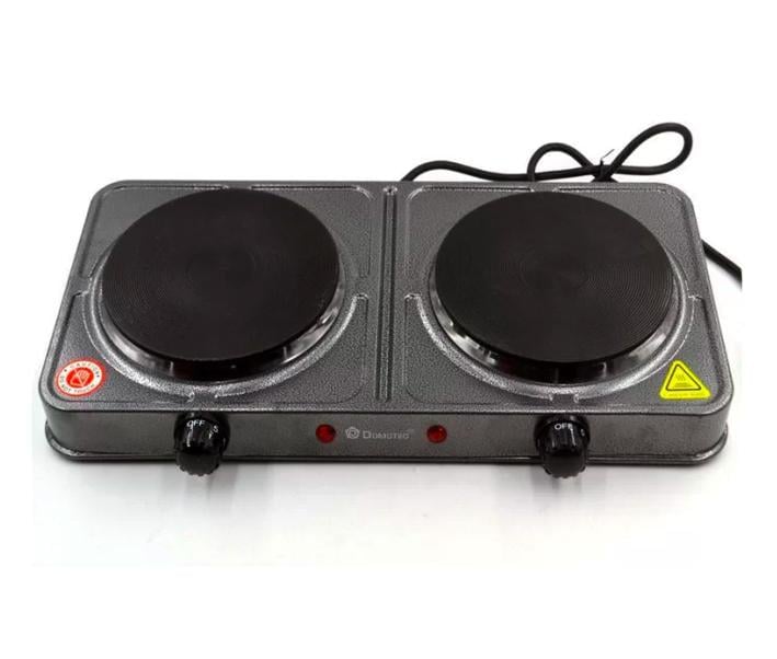 Плита настольная Domotec MS-5822 2000 Вт двухконфорочная (13675031)