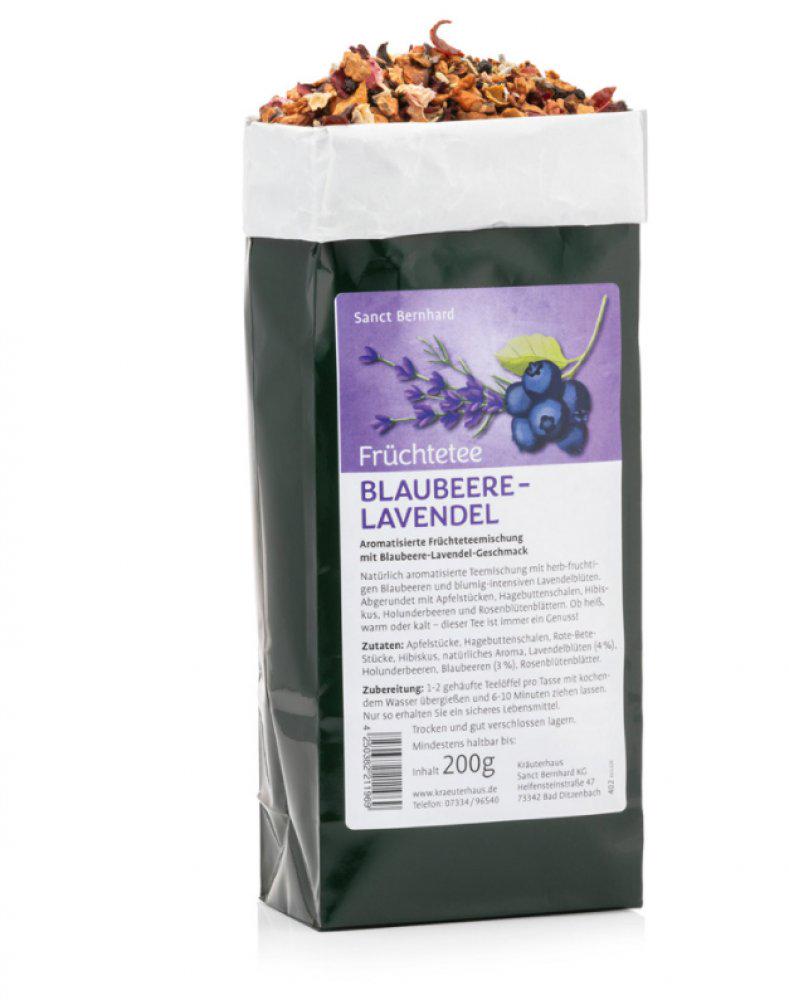 Фруктовый чай Sanct Berthard из черники и лаванды 200 г (000402)