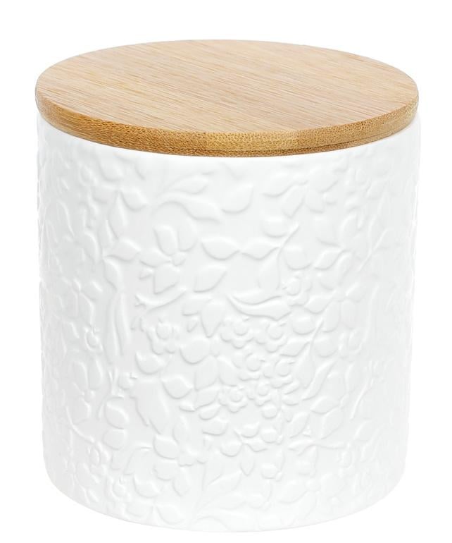 Банка Merceyl Жасмин 550 мл керамическая с бамбуковой крышкой (BD-304-900)