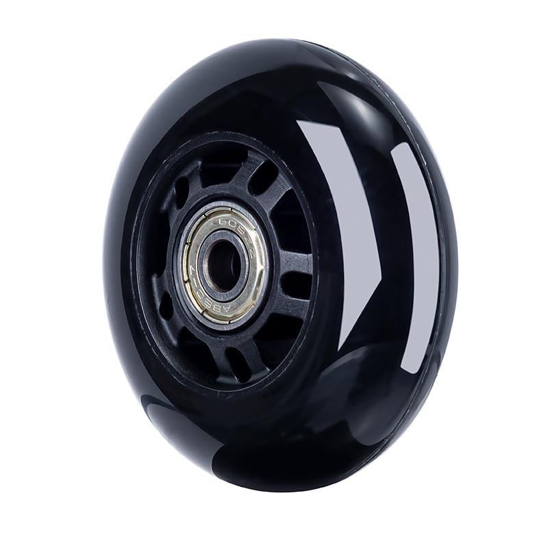 Колесо для роликів/самокатів без світла підшипник ABES-7 76х22 мм Чорний