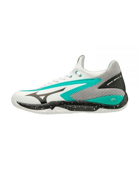 Кросівки чоловічі Mizuno SHOE WAVE IMPULSE CC UK7 61GC1980-09 р. 40,5 Білий/Чорний/Зелений - фото 2 Кросівки чоловічі Mizuno SHOE WAVE IMPULSE CC UK7 61GC1980-09 р. 40,5 Білий/Чорний/Зелений - фото 2