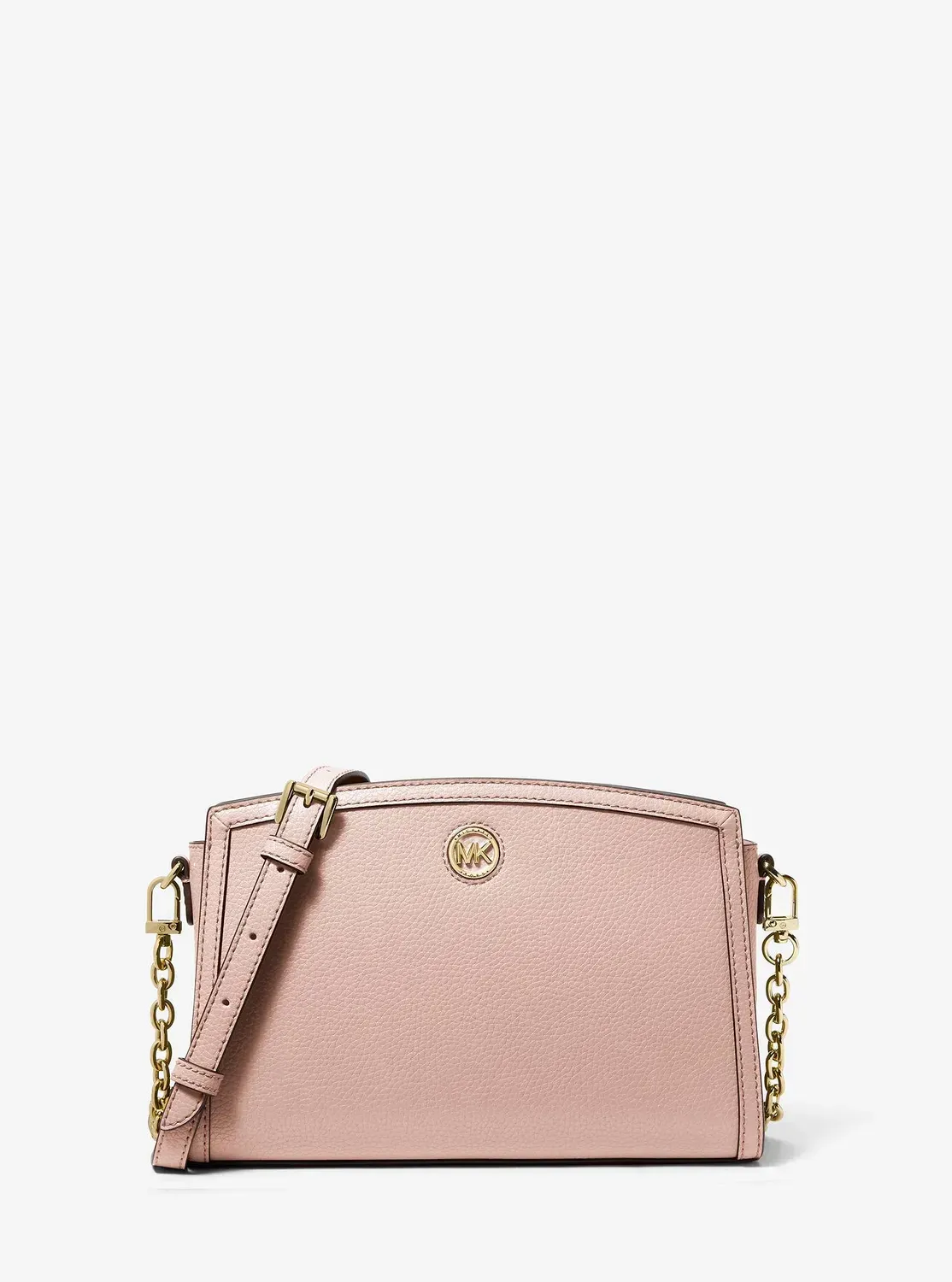 Сумка кросбоді Michael Kors Chantal Large Pebbled Leather Crossbody Bag (32R3G7CC3T)
