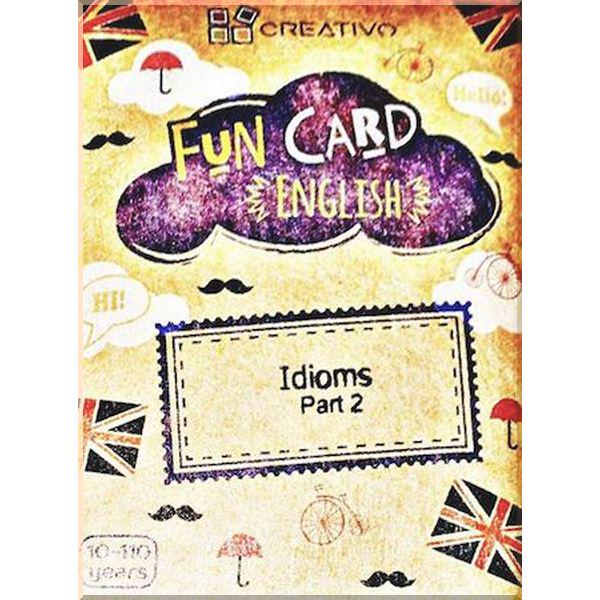 Книга CREATIVO "Fun Card English: Idioms Part 2" (ISBN:9788366122796)