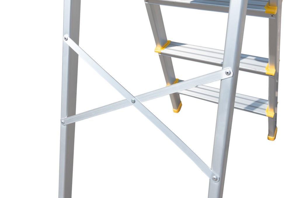 Лестница алюминиевая 8 ступеней h 1720 мм max 150 кг - фото 6 Лестница алюминиевая 8 ступеней h 1720 мм max 150 кг - фото 6
