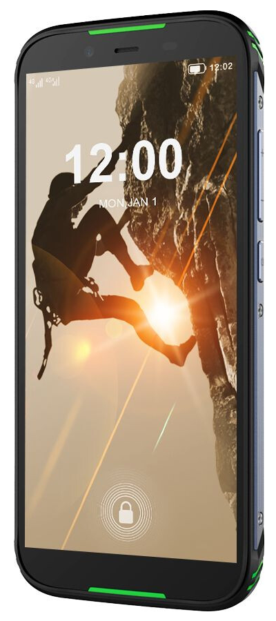 Смартфон захищений Homtom HT80 NFC IP68 Green