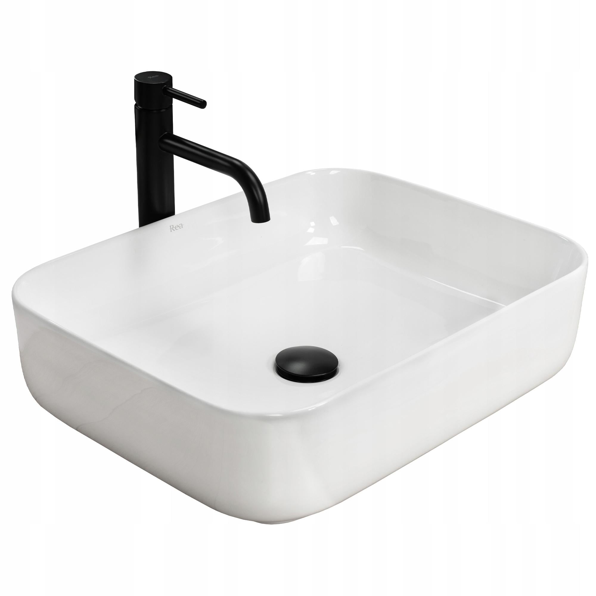 Умывальник накладной REA U1953 DEMI SLIM reac-00000000126 510x390x135 мм Белый (164834)