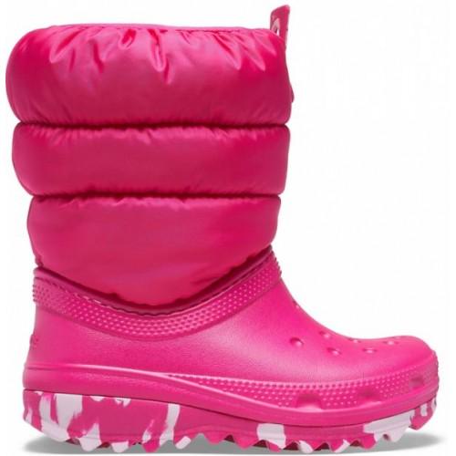 Сапоги зимние Crocs Neo Puff р. 32-33 Candy Pink (18175836) - фото 5