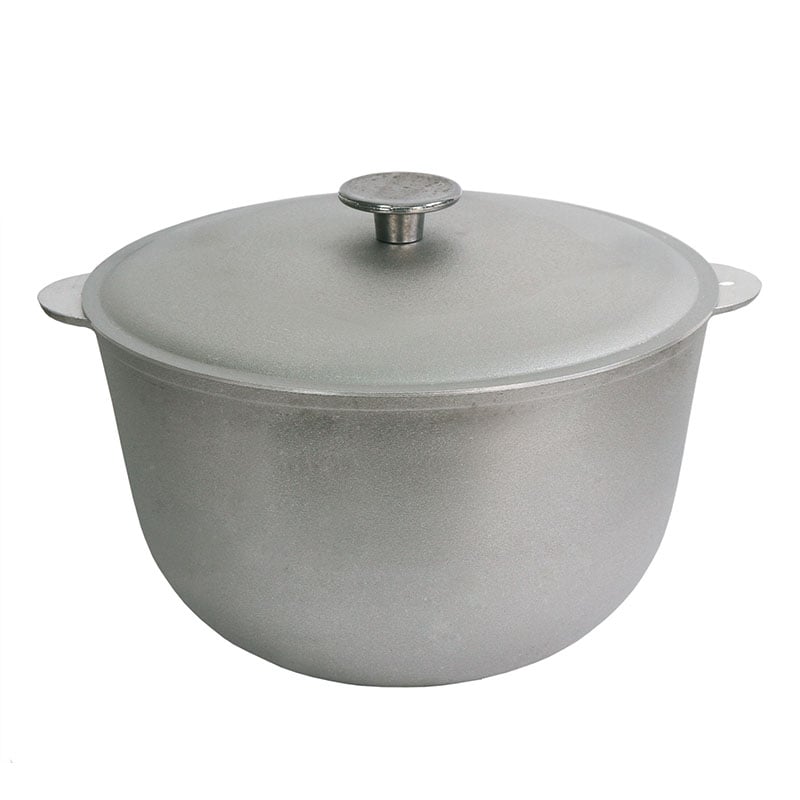 Казан алюминиевый Биол (Biol) с крышкой d-24 см., объем  4 л