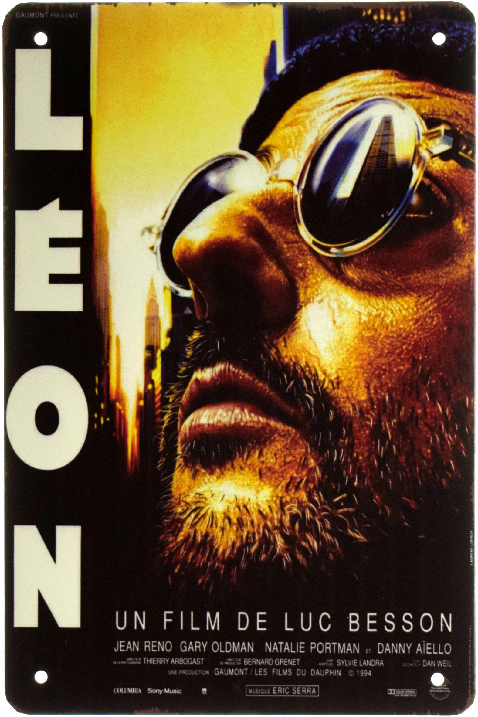 Табличка металлическая Леон/Leon 20x30 см