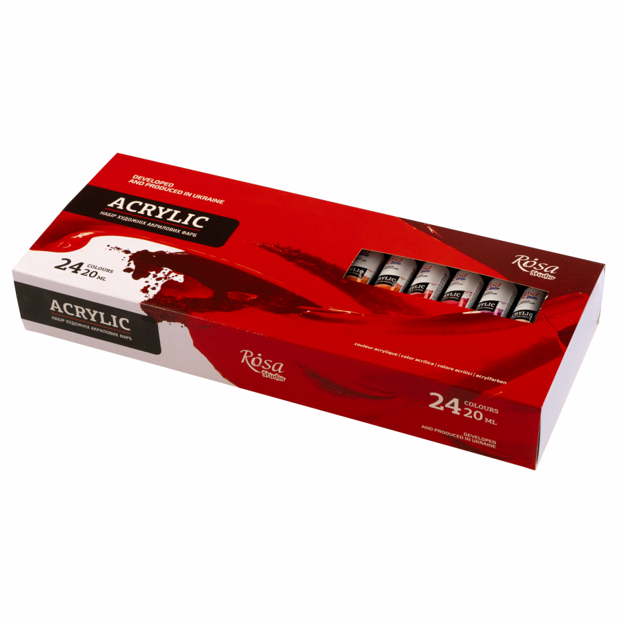 Набір акрилових фарб 9074771 24х20 мл (4823098538127)