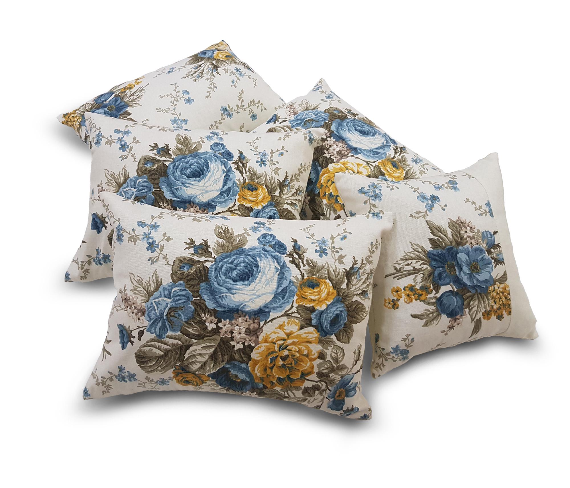 Комплект декоративных подушек Firanka Flowers 30х40 см 4 шт. 30сх18 см 1 шт. (п_0089)