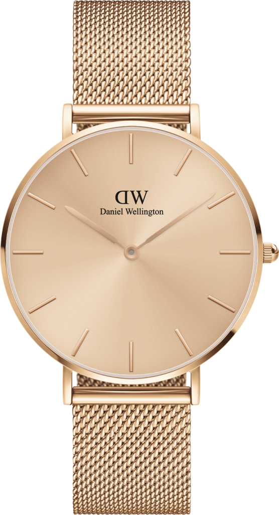 Часы кварцевые Daniel Wellington DW00100472 Petite Unitone 36 RG Rose Gold