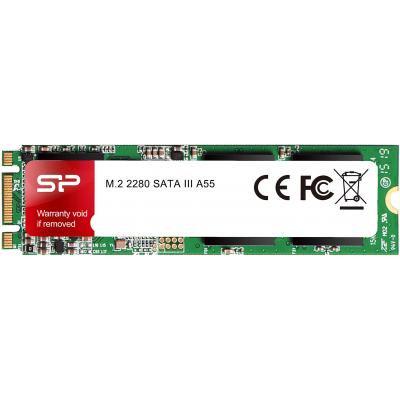 SSD-накопитель Silicon Power A55 128Gb M.2 SATA3 TLC (SP128GBSS3A55M28)