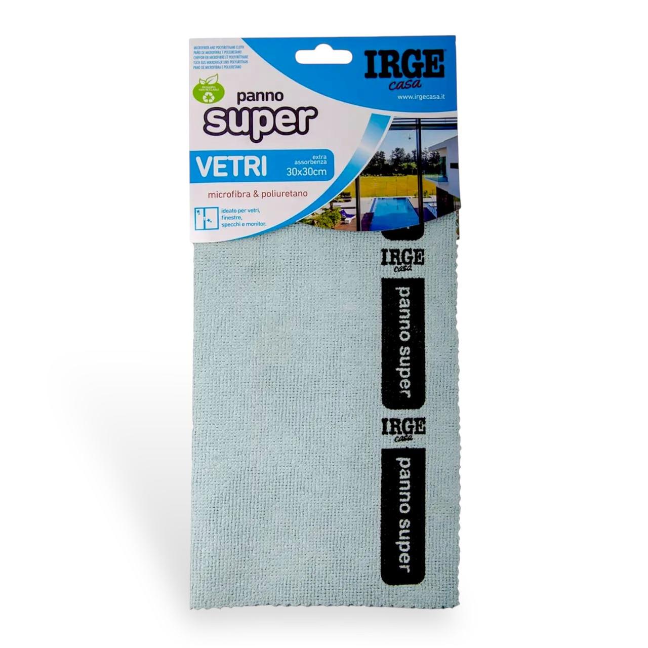 Мікрофібра для скла IRGE Super Vetri 30х30 см Мікрофібра для скла IRGE Super Vetri 30х30 см