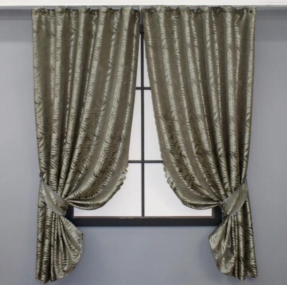 Комплект штор Magic жаккард 1,45х1,7 м 2 шт. Капучино (1607 35-0246ш)