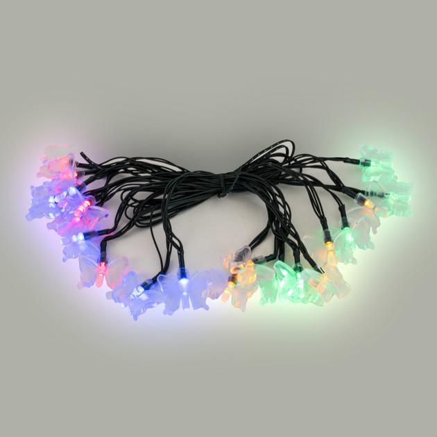 Садовая LED-гирлянда Sirius RGB на солнечной батарее 5,8 м IP44 (SL2885M-SF20)