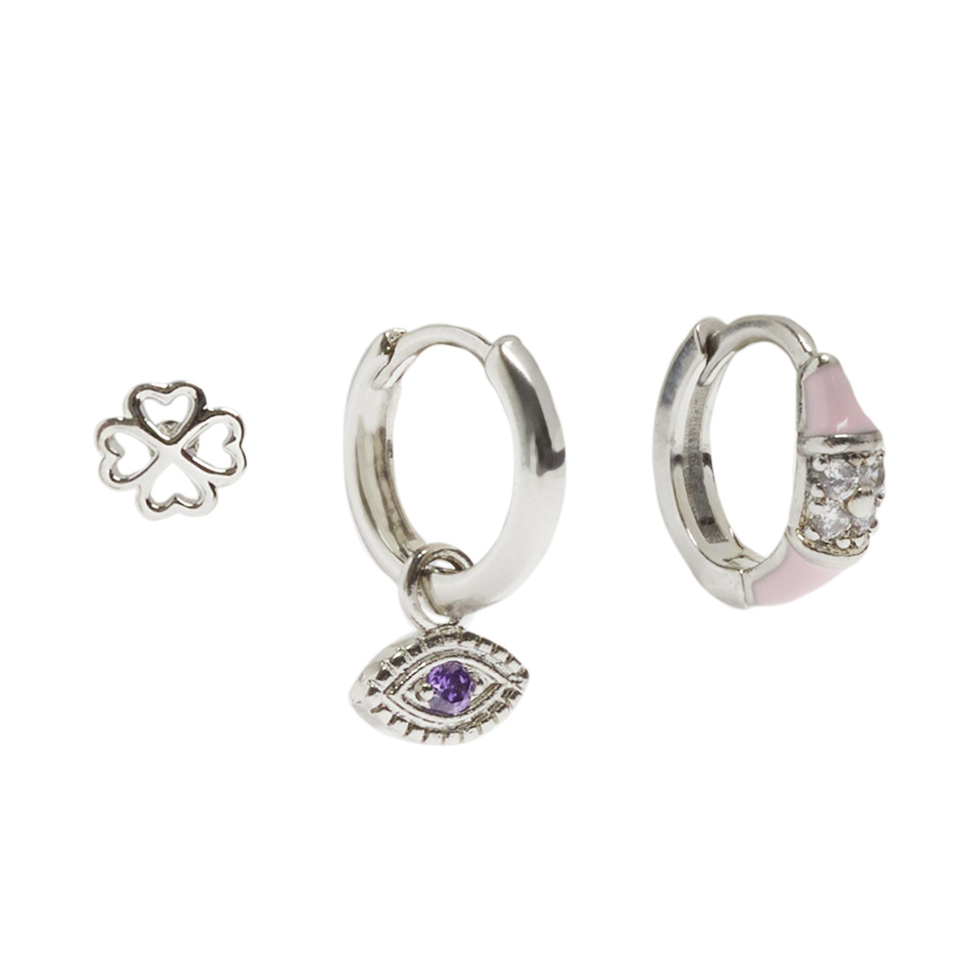 Женские серьги Parfois 190732 ONE Серебряный