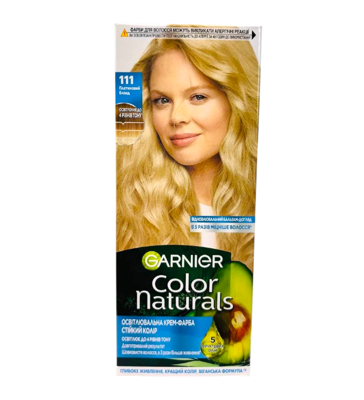Краска для волос Garnier Color Naturals 111 Платиновый блондин