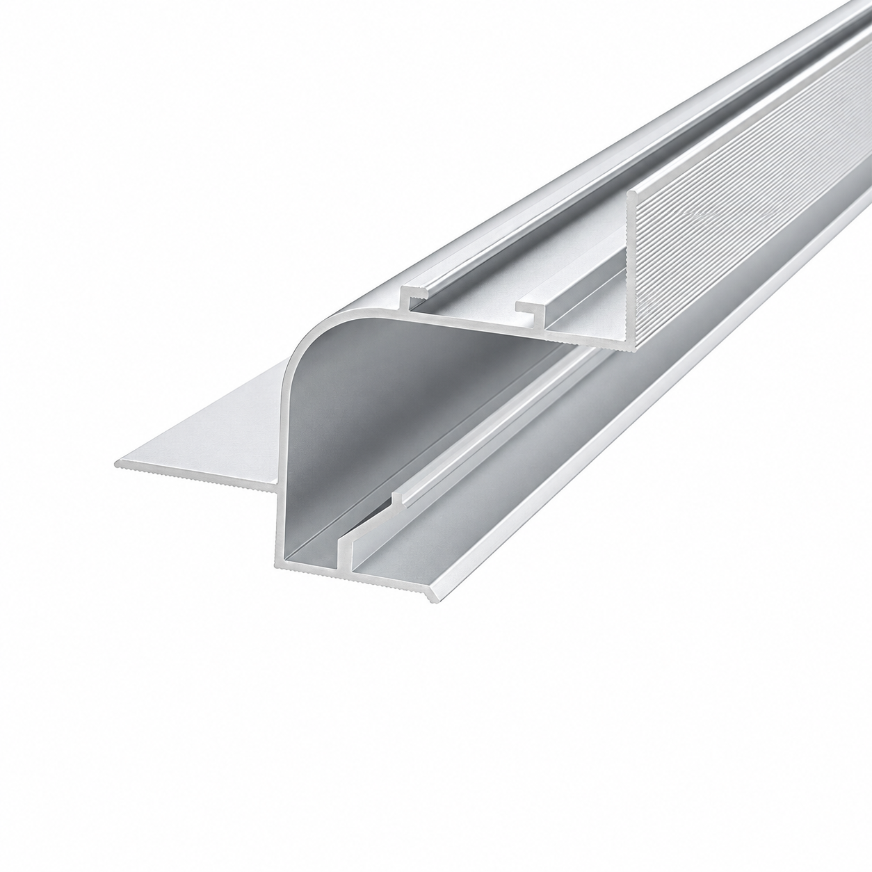 Профиль теневого шва ProfiLuxe SVT-301 с полкой для LED-подсветки 25x2500 мм без покрытия (37983734)