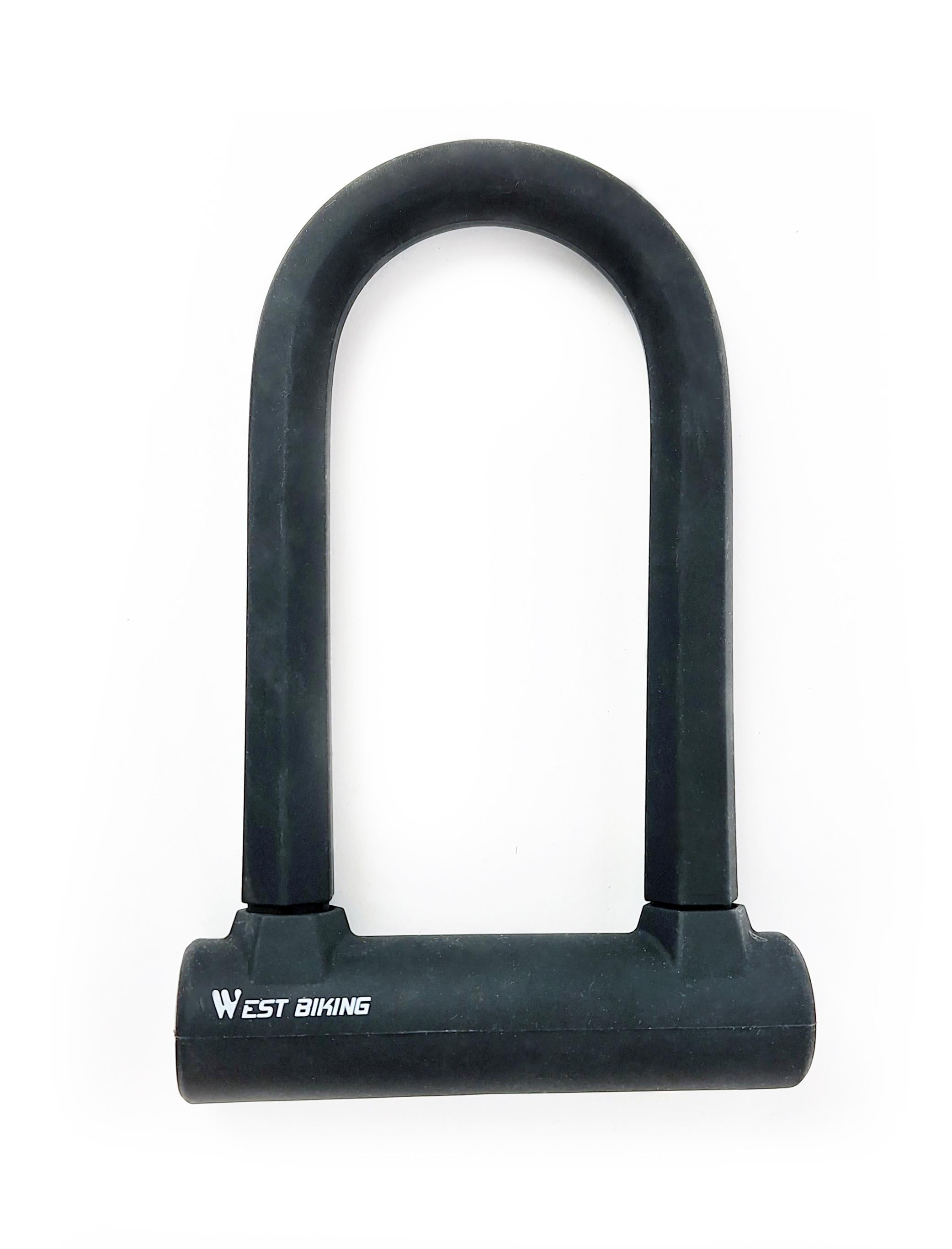 Замок велосипедный West biking U-Lock под ключ 195x127 мм Черный (G0001087)