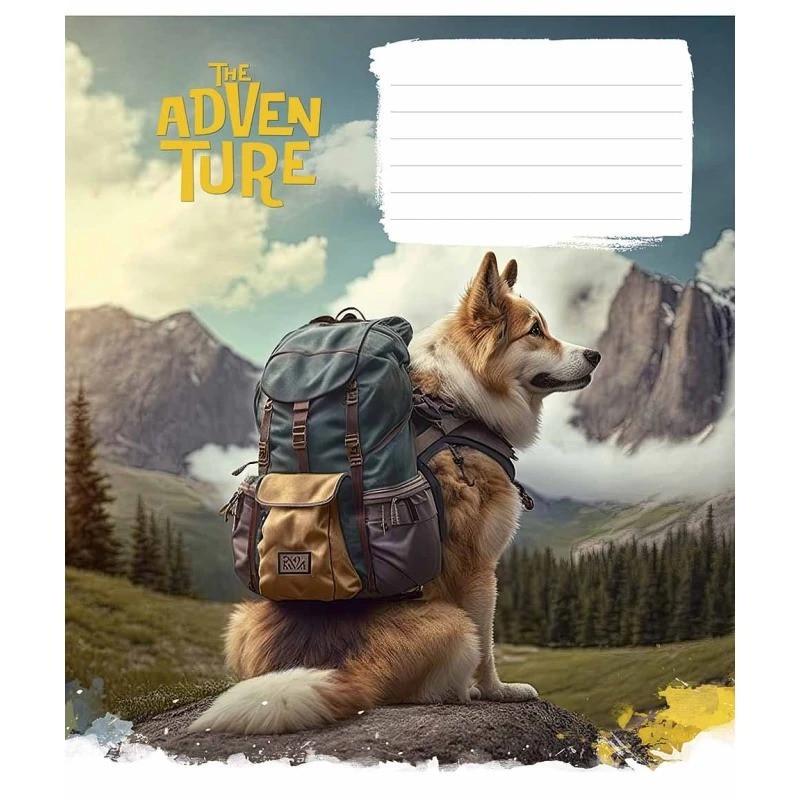 Зошит учнівський "Best adventure" 012-3285L-3 в лінію 12 аркушів