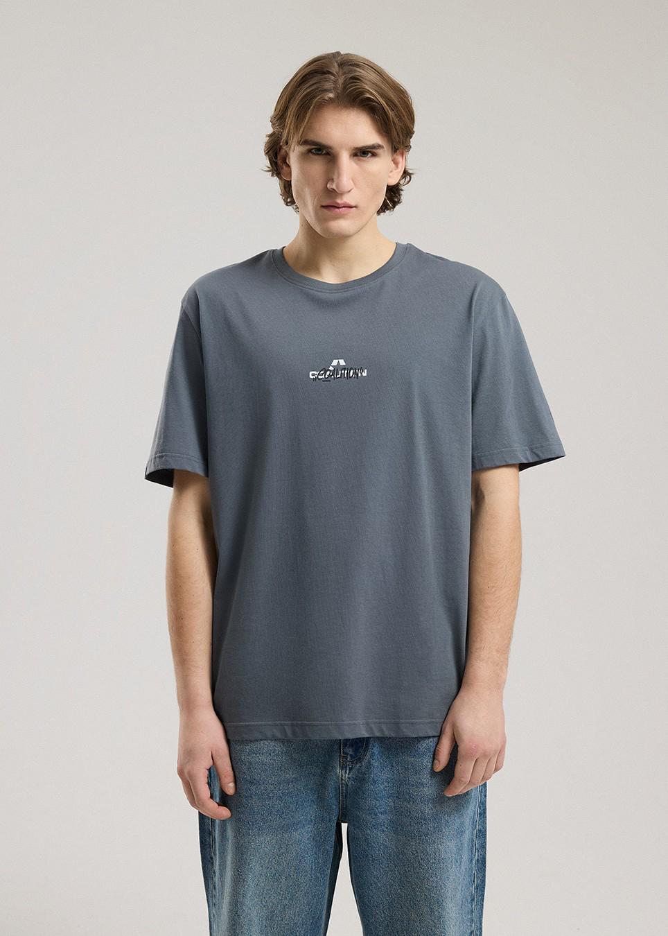 Футболка чоловіча Diverse CLTN T SK8 03 M Сірий (5905384092717)