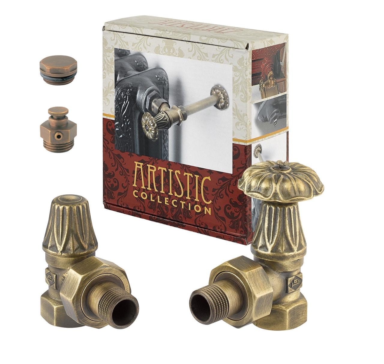 Комплект подключения Carlo Poletti угловой 1/2" (1062596)