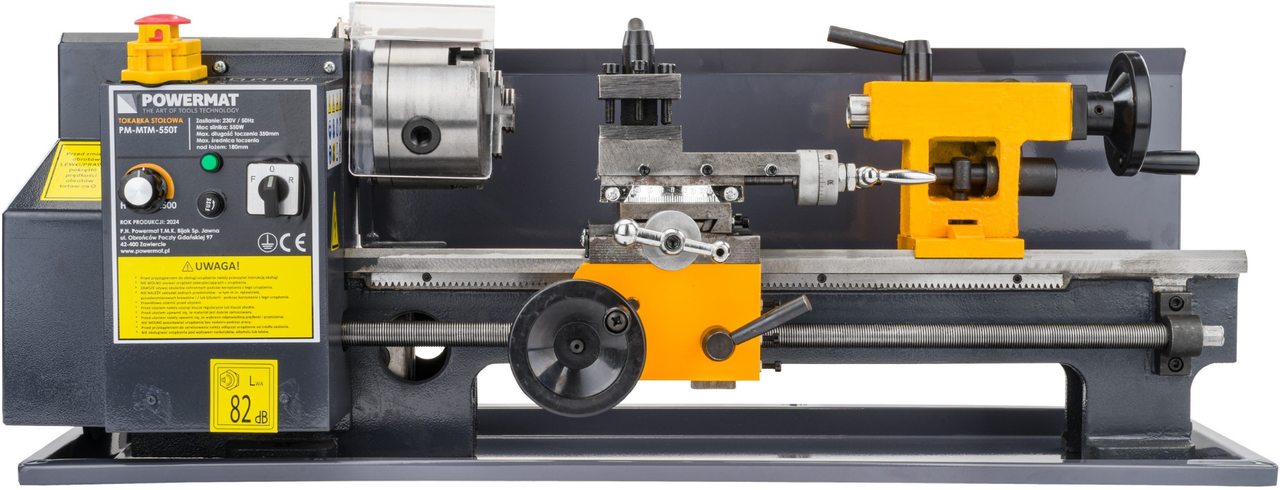 Токарный станок Powermat для металла и дерева 0-2500об/мин (PM131412)