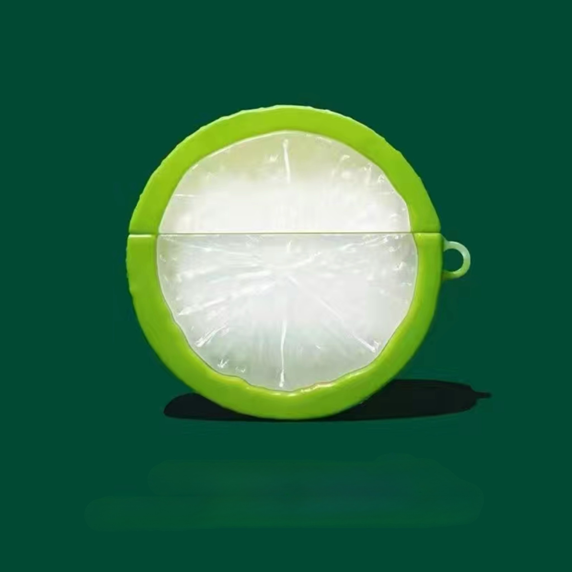 Чехол для наушников силиконовый Apple Airpods 3 с карабином Зеленый лайм (1938842675) - фото 2 Чехол для наушников силиконовый Apple Airpods 3 с карабином Зеленый лайм (1938842675) - фото 2