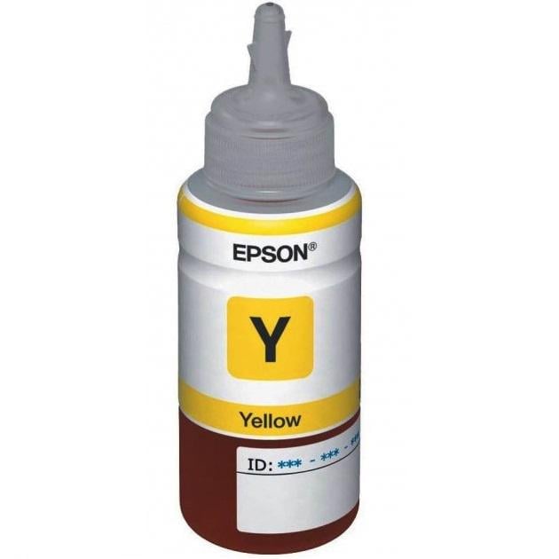 Чернила EPSON C13T66444A для L100/L200 70 г Yellow (C13T66444A)
