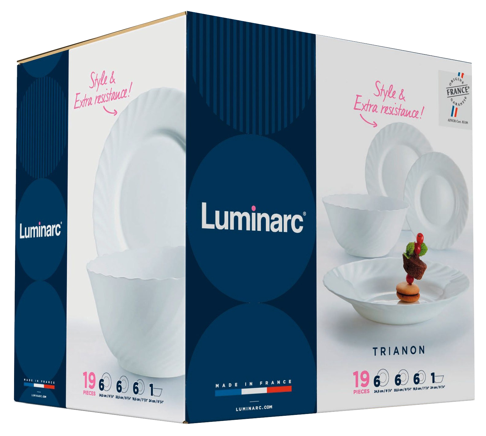 Сервиз Luminarc TRIANON 19 шт. (UG-00144) - фото 8 Сервиз Luminarc TRIANON 19 шт. (UG-00144) - фото 8